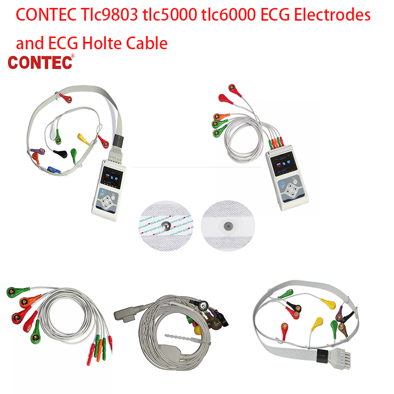Ecg Patch Monitor - CONTEC Tlc9803 Tlc5000 Tlc6000 Điện Tâm