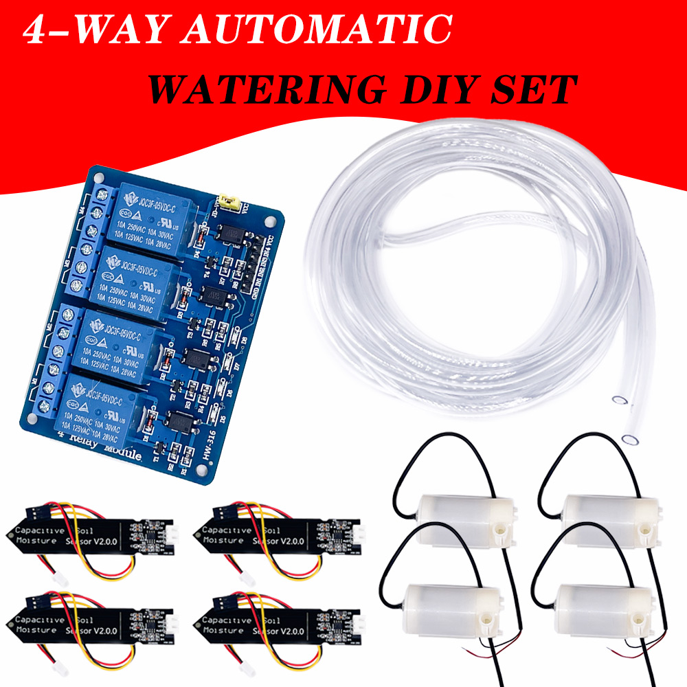 Hydration Sensor Skin - 4 Way Automatic Watering System DIY