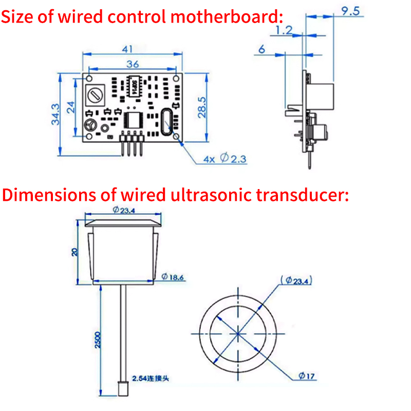 Waterproof Ultrasonic Module J - đánh giá và giá Hydration Sensor Skin