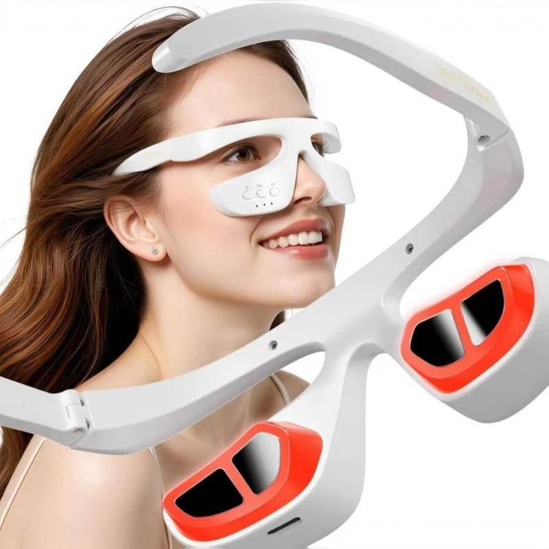 Portable Smart Eye Massager 3D - đánh giá và giá Light Therapy Glasses