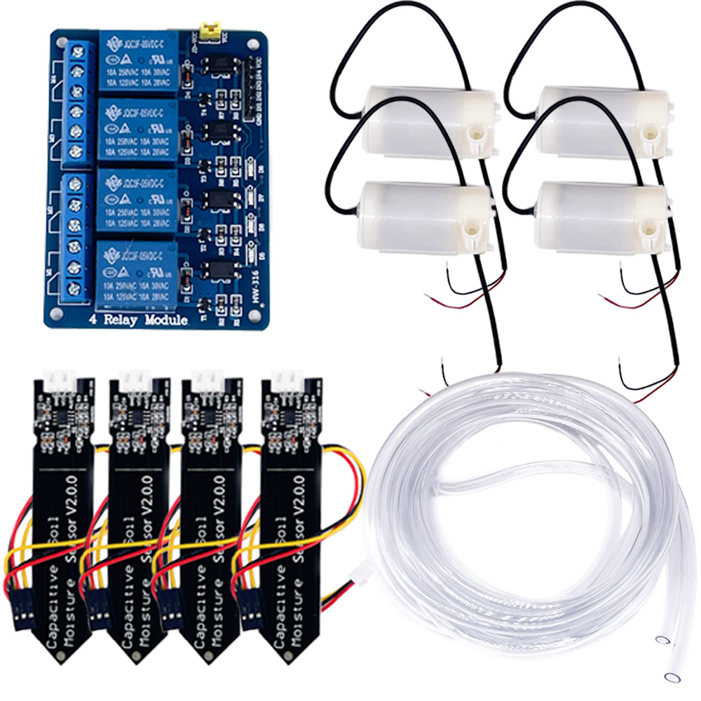4 Way Automatic Watering Syste - đánh giá và giá Hydration Sensor Skin